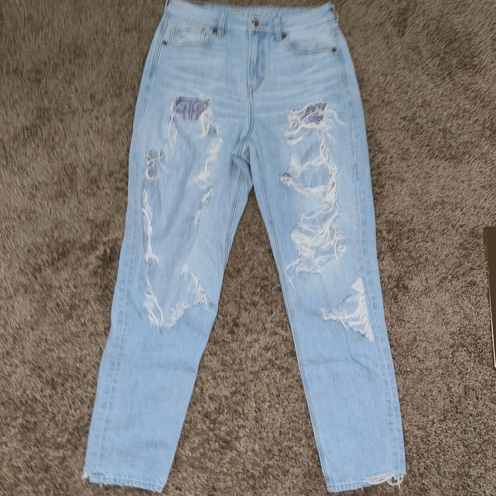 american eagle jeans size 4 length regular